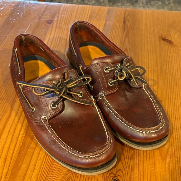 Timberland Other - Timberland Rich Brown Leather Boat Shoes